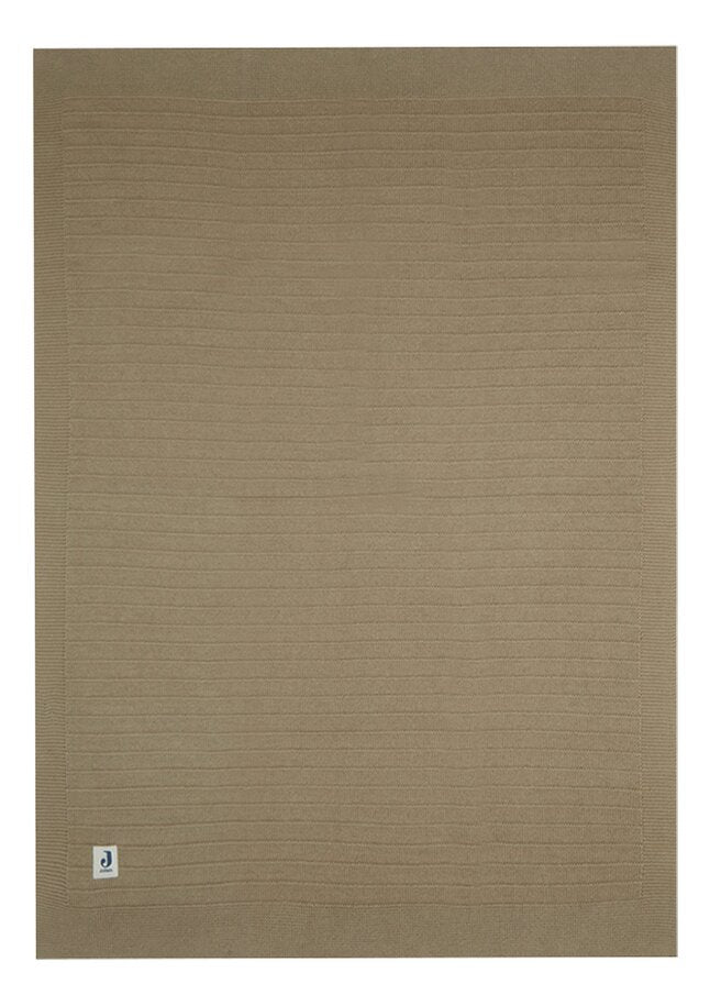 Jollein Couverture pour lit Pure Knit Biscuit
