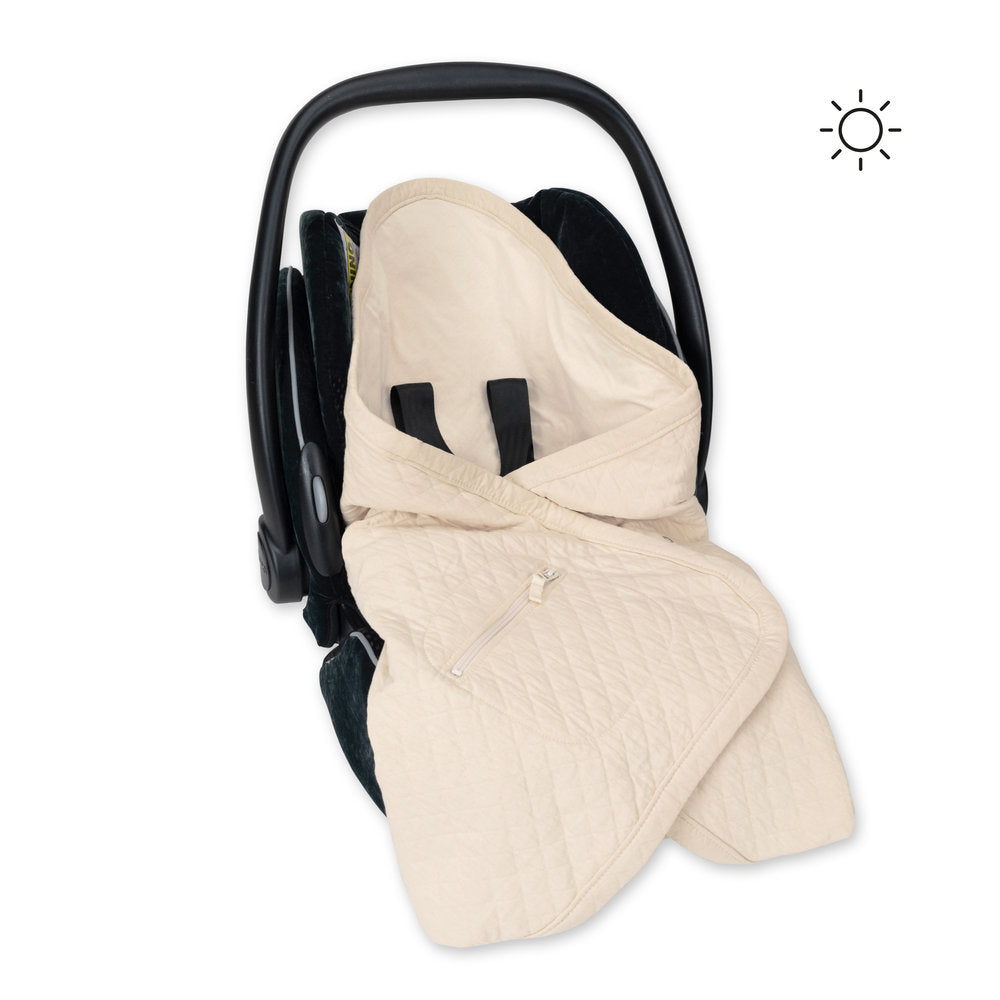 Bemini Couverture enveloppante Biside Universelle Printemps/Été Cream