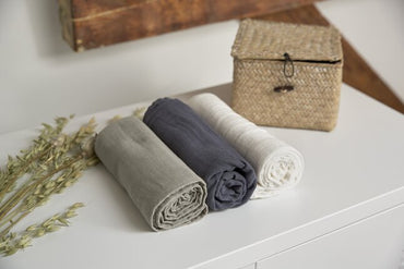 Lässig Essuie tetra large Olive/Milk/Navy - 3 pièces