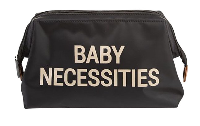 Childhome Accessoire voor verzorgingstas Baby Necessities zwart/goud