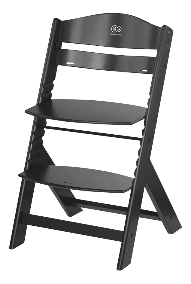 Kinderkraft Chaise haute Enock Black