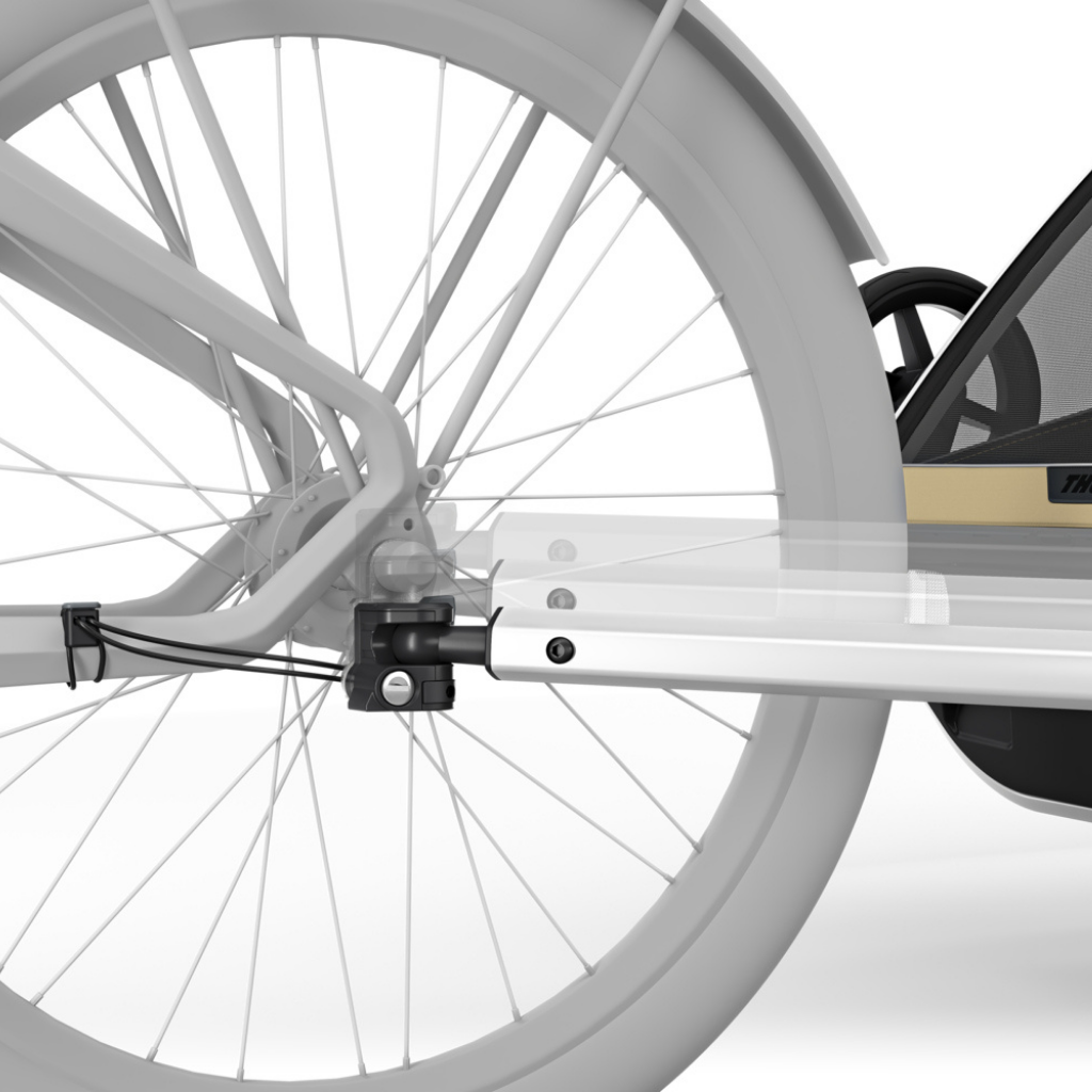 Thule Remorque de vélo Chariot Cross simple Faded Khaki