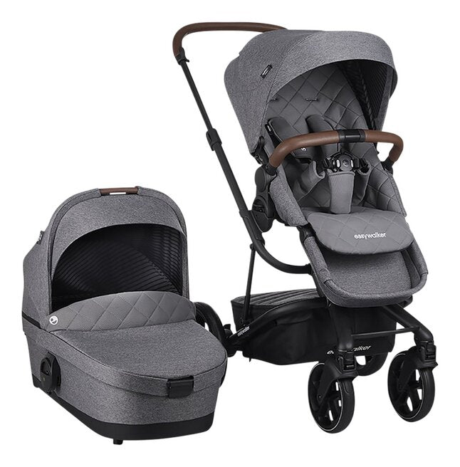 EasyWalker Poussette 2 en 1 Harvey³ Premium Diamond Grey