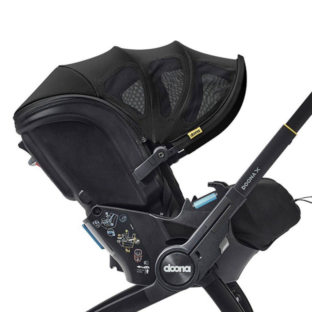 Doona X Capote pare-soleil Nitro Black