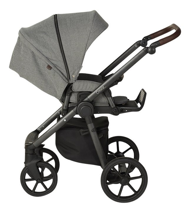 Quax Poussette 3 en 1 Crooz Titanium Grey