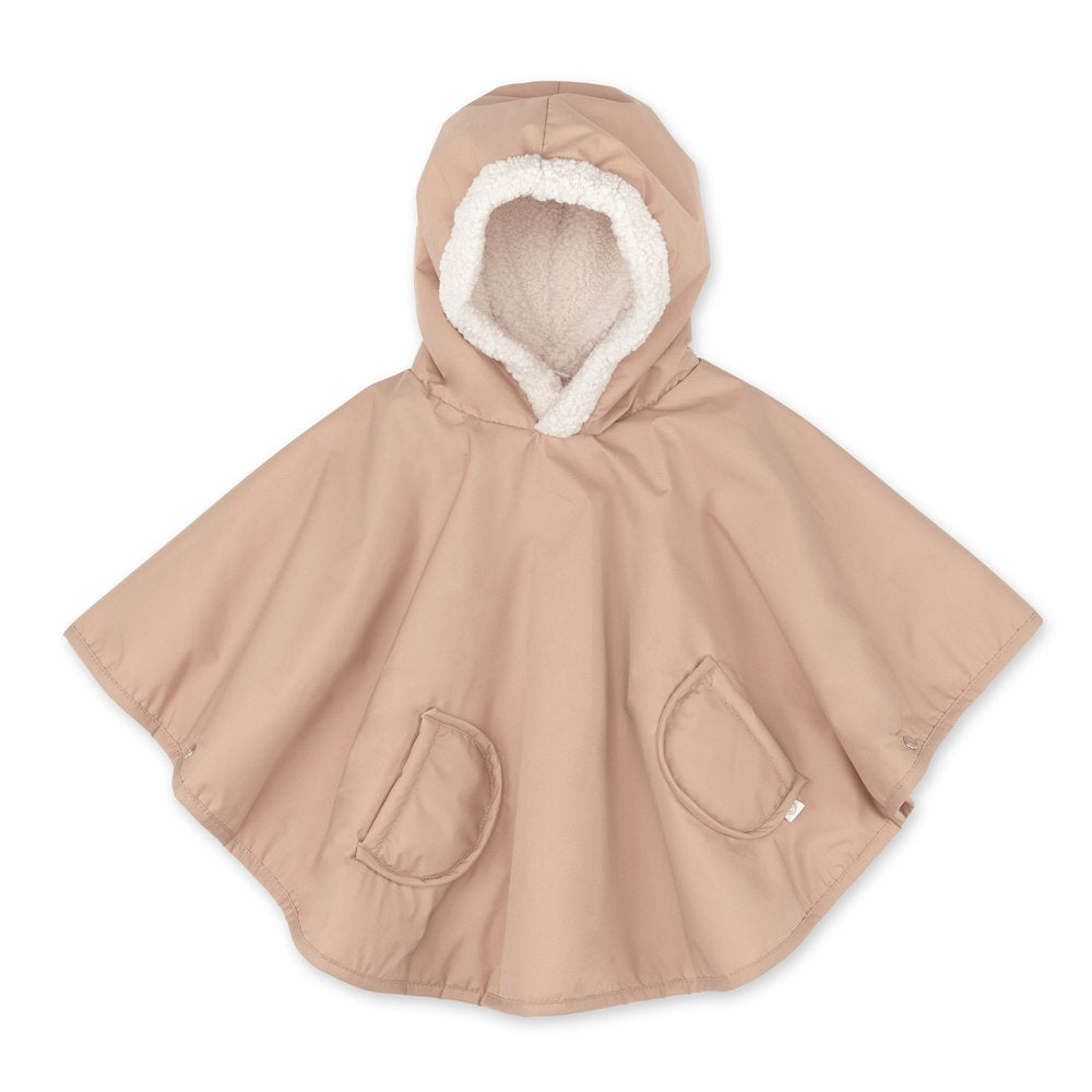 Bemini Poncho de voyage Teddy & Coated Waterproof Natural