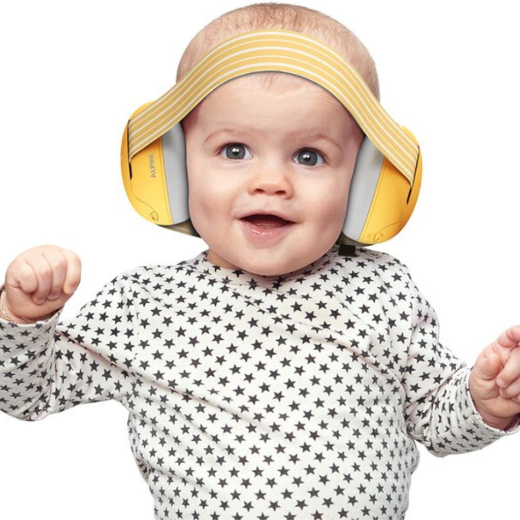 Alpine Casque antibruit Muffy Baby Yellow