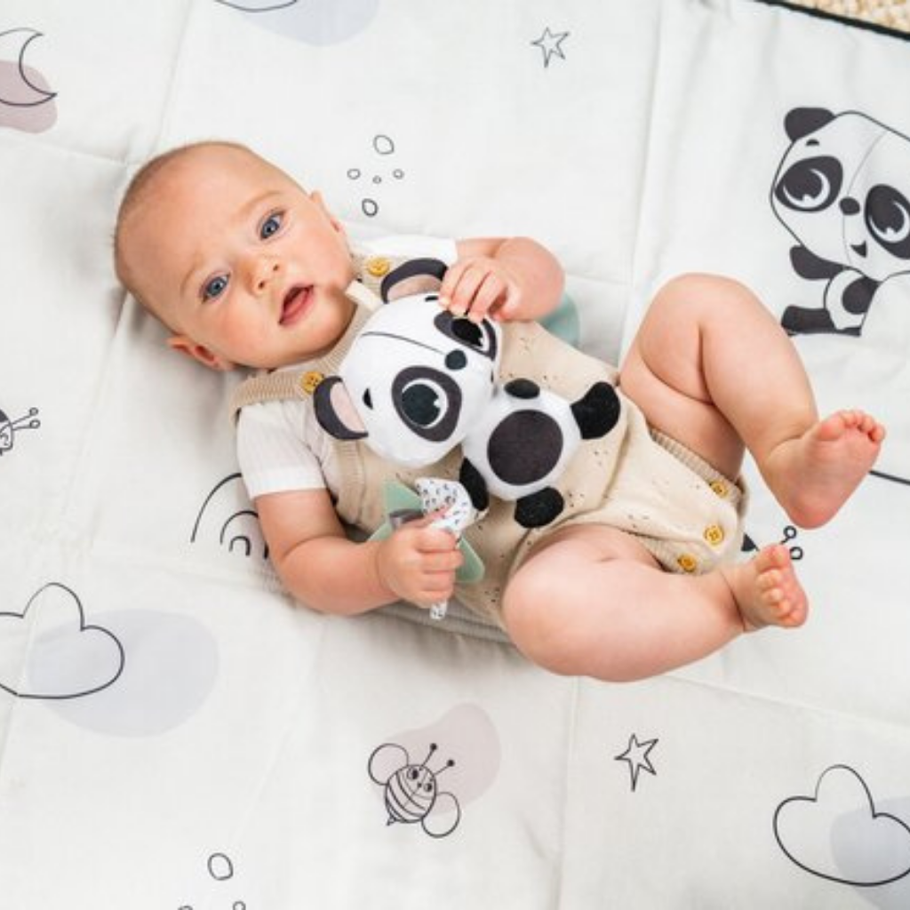 Tiny Love Jouet d'activité Panda Elisabeth Black & White Decor