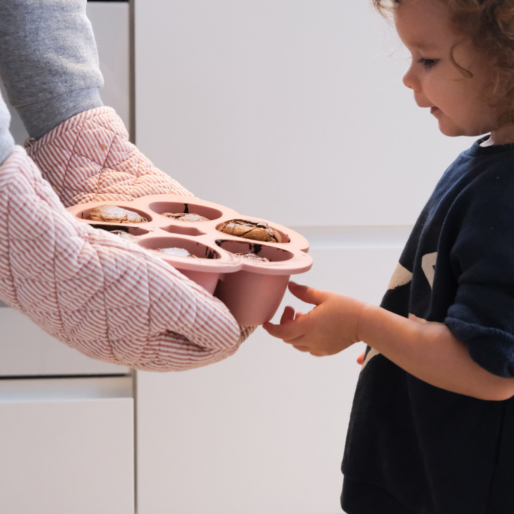 Béaba Bewaarpotje 150 ml oudroze - 6 stuks