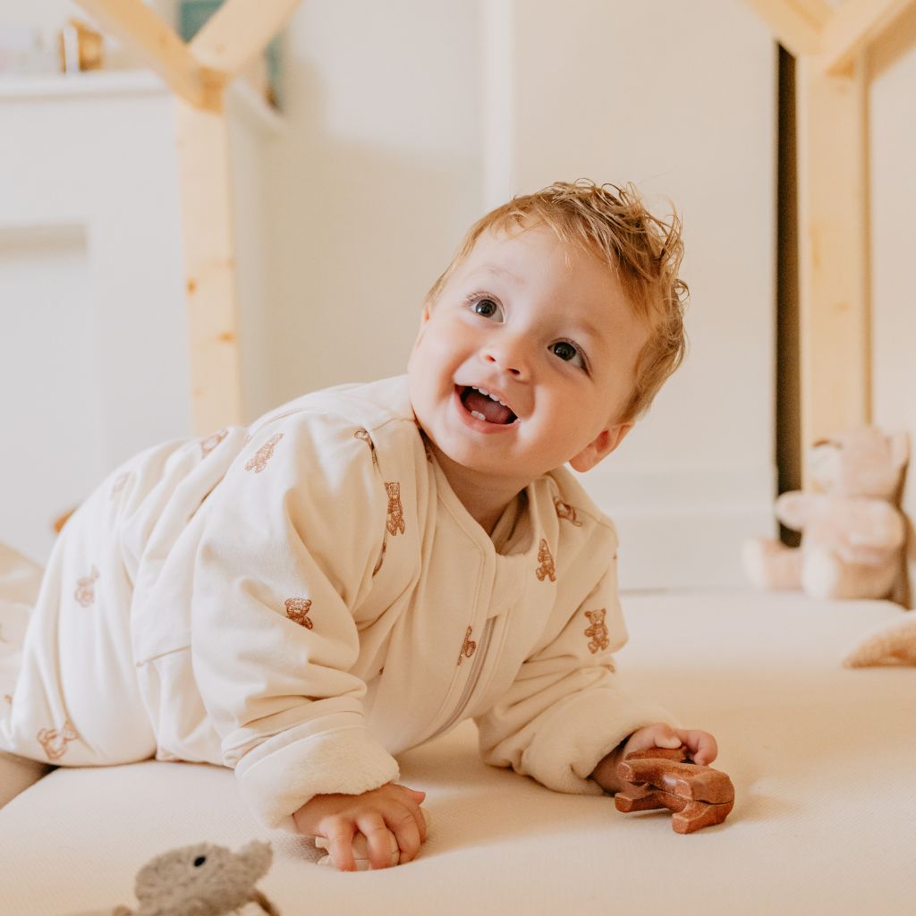 Puckababy Baby/peuterslaapzak 4 seizoenen Teddy Bears 6 m/2.5j 100 cm