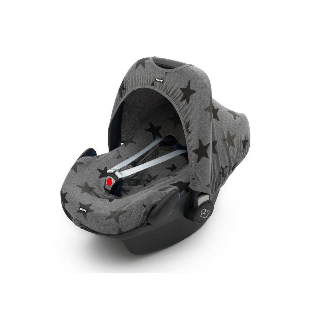Dooky Autostoelhoes Grey Stars
