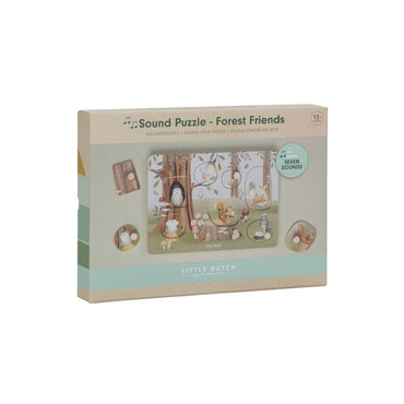 Little Dutch Geluidenpuzzel Forest Friends
