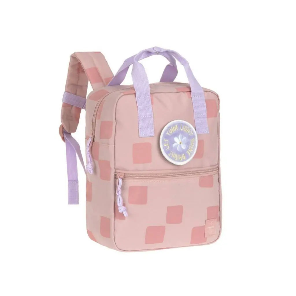 Rugzakje Mini Square Pattern Party Rose