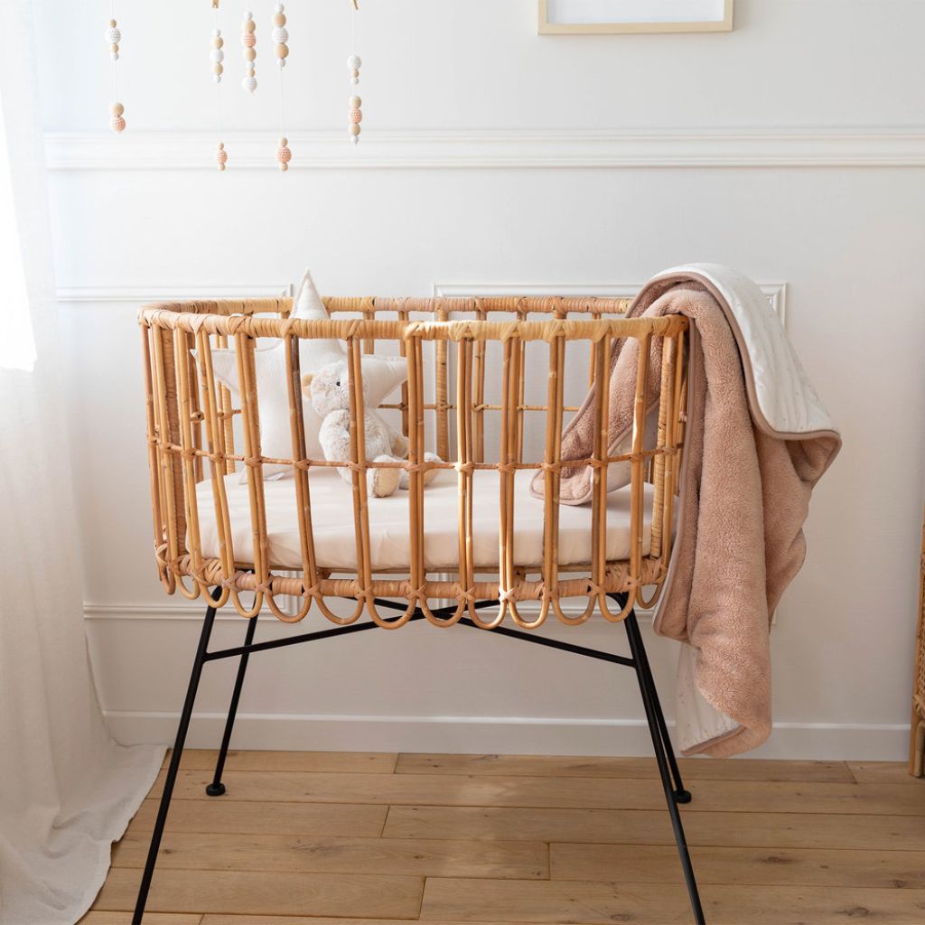 Bemini Couverture Softy Natural pady jersey 75 x 100 cm