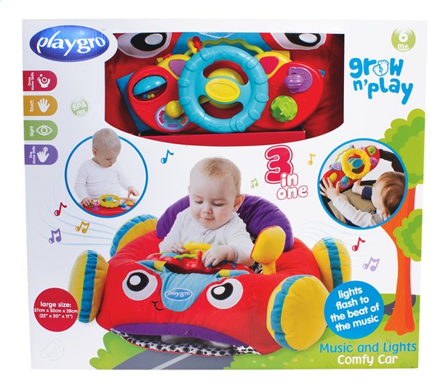 Playgro Centre de jeu Music and Lights Comfy car