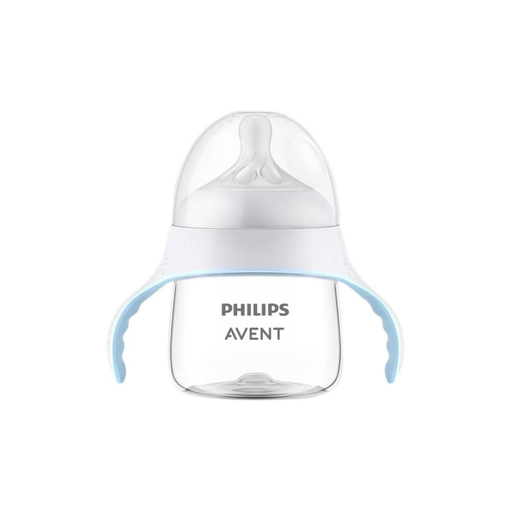 Philips Avent Gobelet D'Apprentissage Garçon 300 Ml – Bec Souple, Facile à Utiliser Pour Bébé