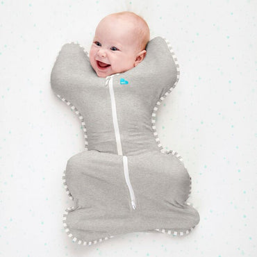 Love to Dream Sac d'emmaillotage / Sac de couchage Swaddle Up Original TOG 1,0 Grey 60 cm