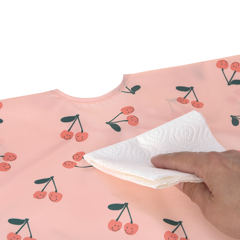 Lässig Bavoir à manches Happy Fruits Cherry Multi - 2 pièces