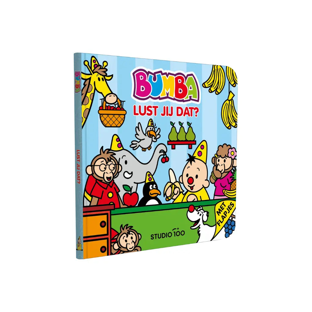 Bumba Kartonboek met flapjes - Lust jij dat? Bumba