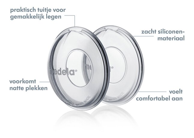 Medela Coquilles recueille-lait - 2 pièces