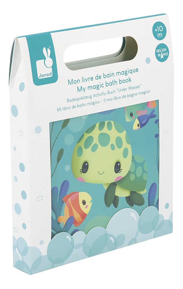Janod Livre de bain La Vie Magique des Tortues