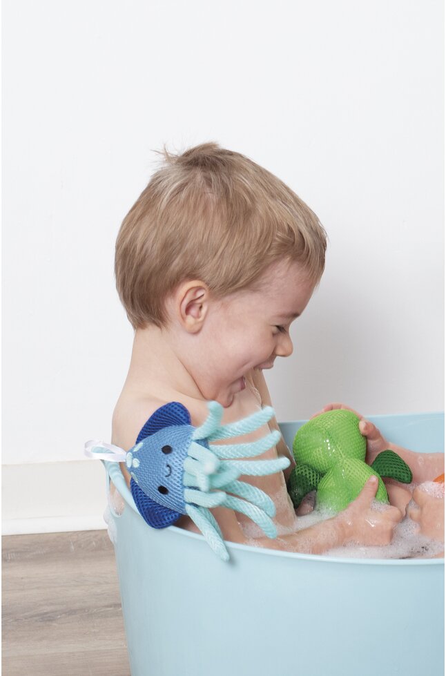 Janod Jouet de bain eponge de Bain Animaux Marins - 1 pièce