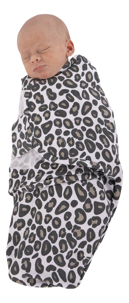 Bo Jungle Couverture d'emmaillotage B-Wrap Leopard