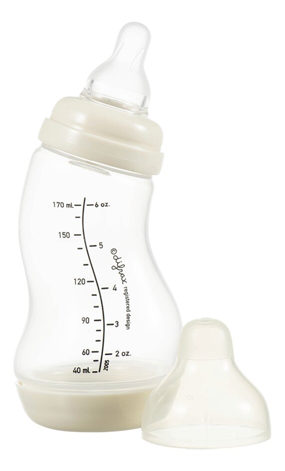 Difrax Biberon en S Natural Popcorn 170 ml