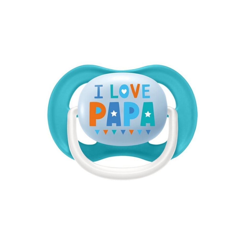 Philips AVENT Sucette + 6 mois Air Happy Range bleu/vert - 2 pièces