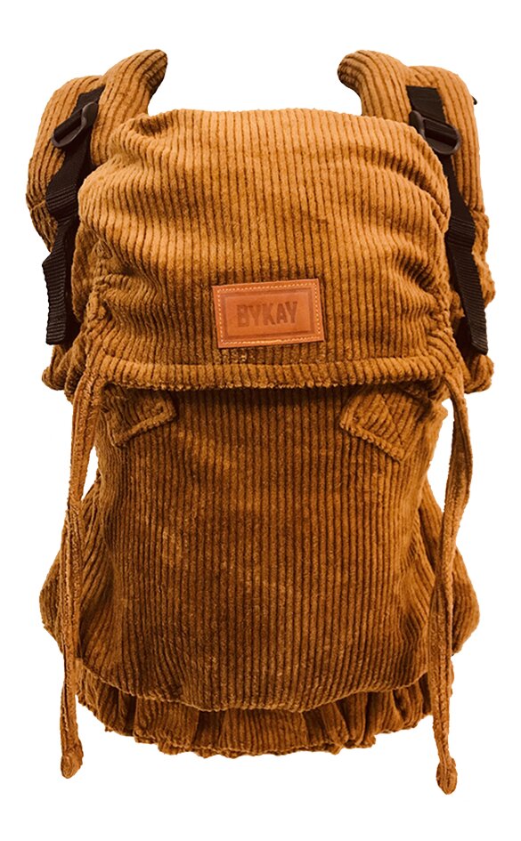 ByKay Porte-bébé combiné Click Carrier Deluxe Mustard Brown