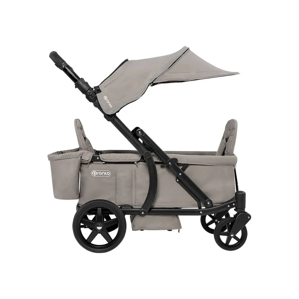 Pronto Stroller Cloud Grey + porte-gobelet