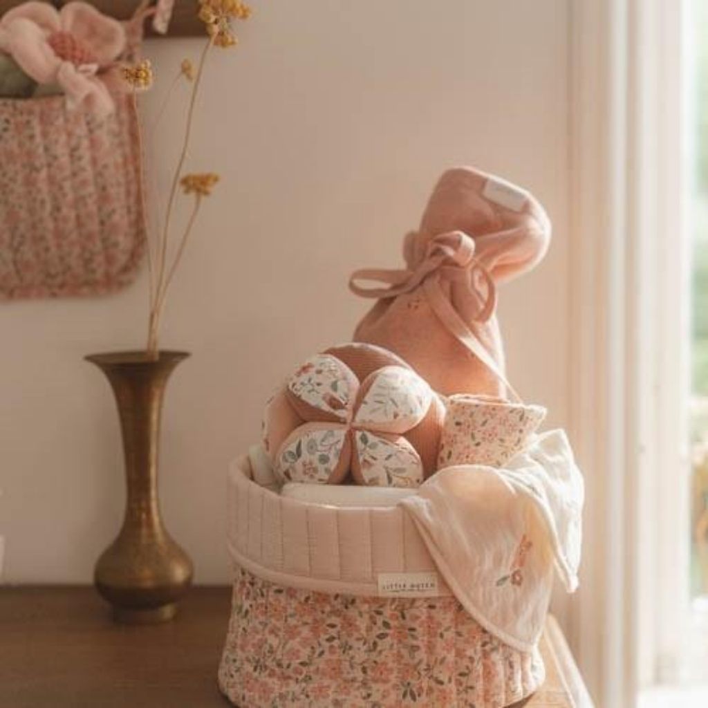 Little Dutch Bandana slab Fairy Blossom roze - 2 stuks