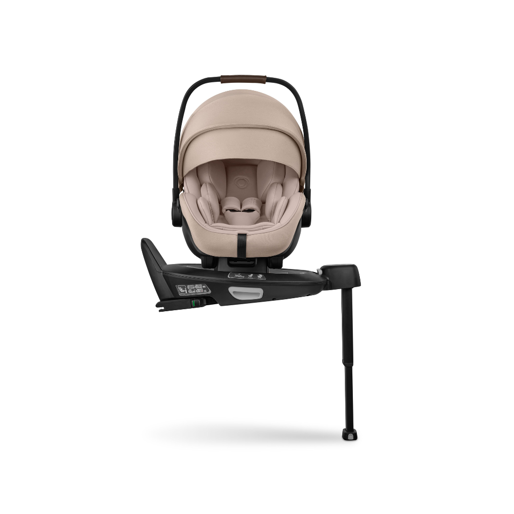 Bugaboo Draagbare autostoel Otter by Nuna R129 Groep 0+ Desert Taupe Melange