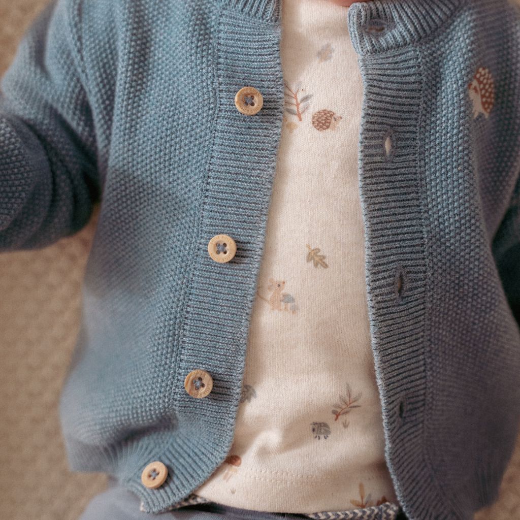 Little Dutch T-shirt met lange mouwen Forest Nature zand