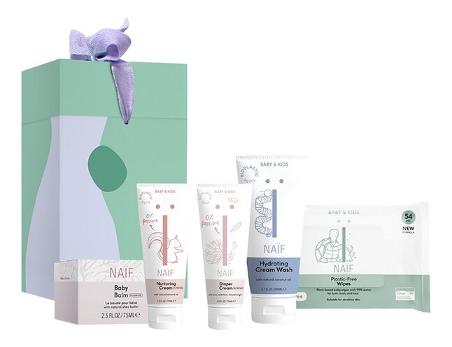 Naif Coffret-cadeau Baby Care - 5 pièces