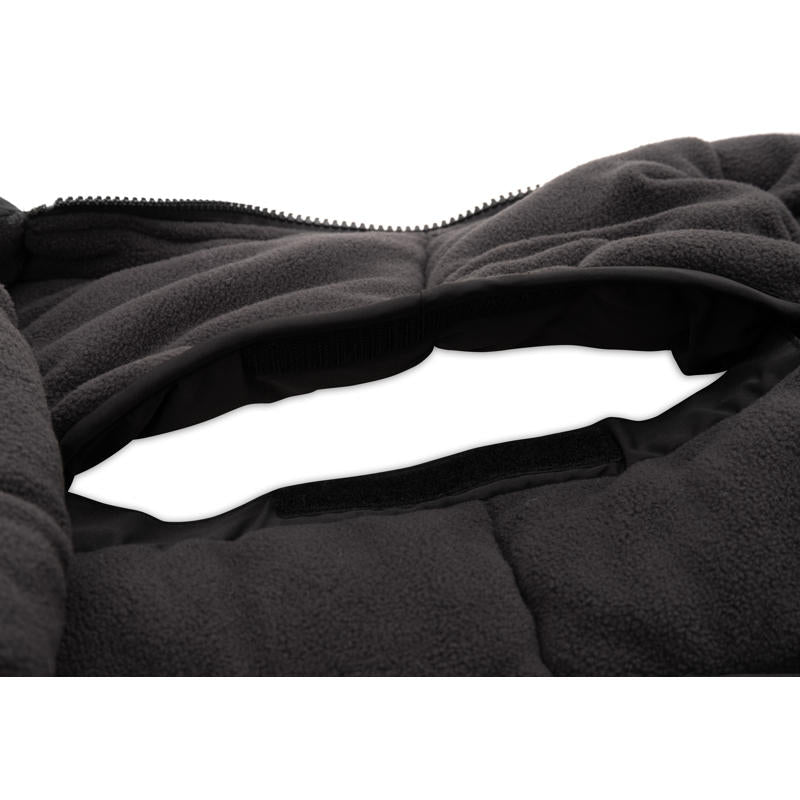 Jollein Voetenzak voor draagbare autostoel groep 0+ Puffed zwart