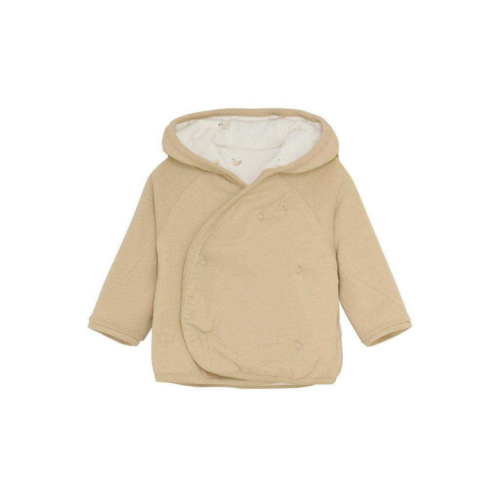 Noppies Jas met kap Nuru omkeerbaar eend