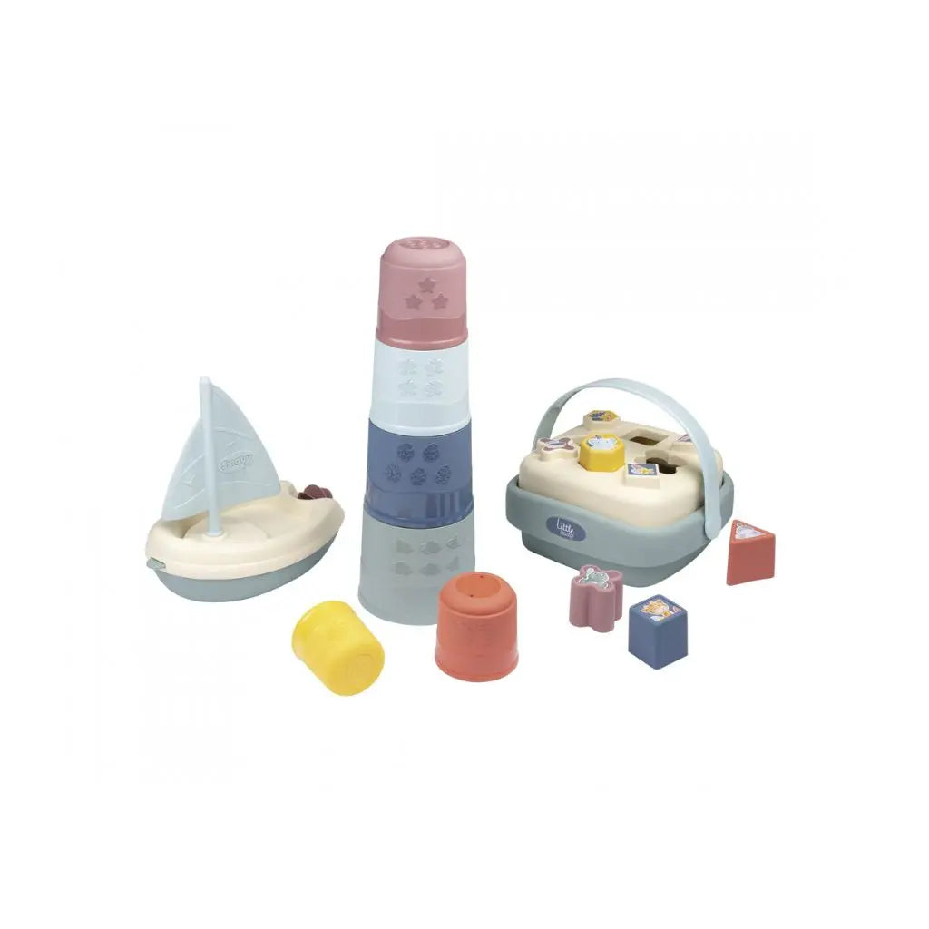 Smoby Set d’Activités et de Bain pour Bébé - 13 pièces