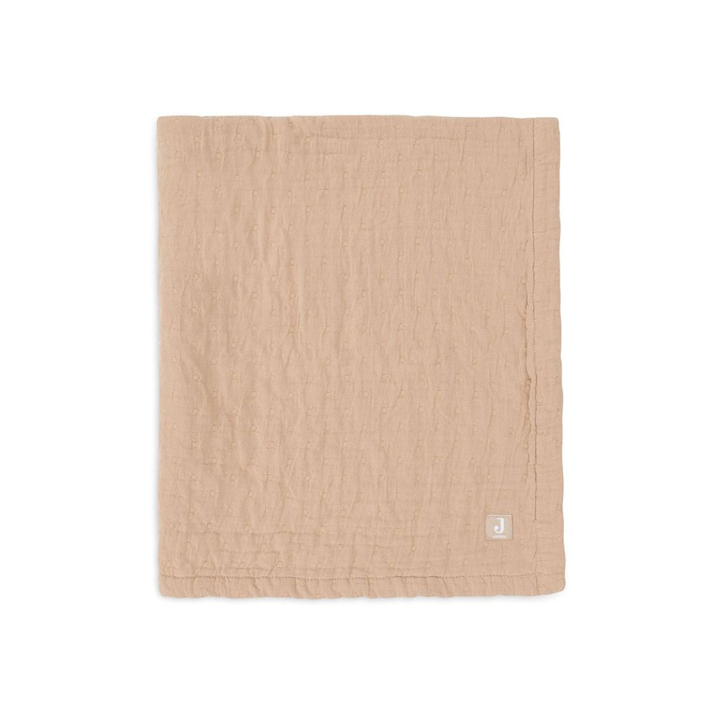Jollein Deken voor wieg of park Biscuit B 75 x L 100 cm