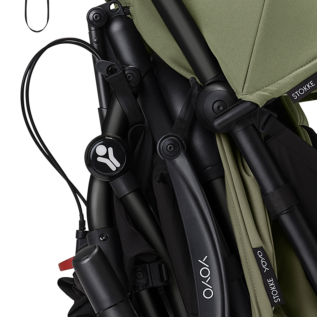 Stokke Verlengstuk onderstel connect YOYO Black