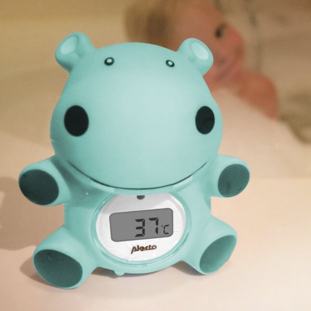 Alecto Bad- en kamerthermometer Nijlpaard