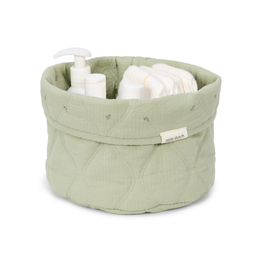 Little Dutch Panier de rangement petit Pure Sage