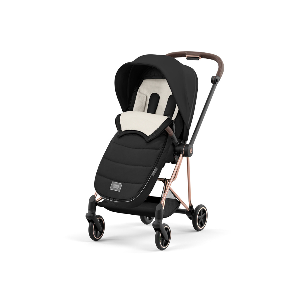 Cybex Voetenzak Platinum Sepia Black
