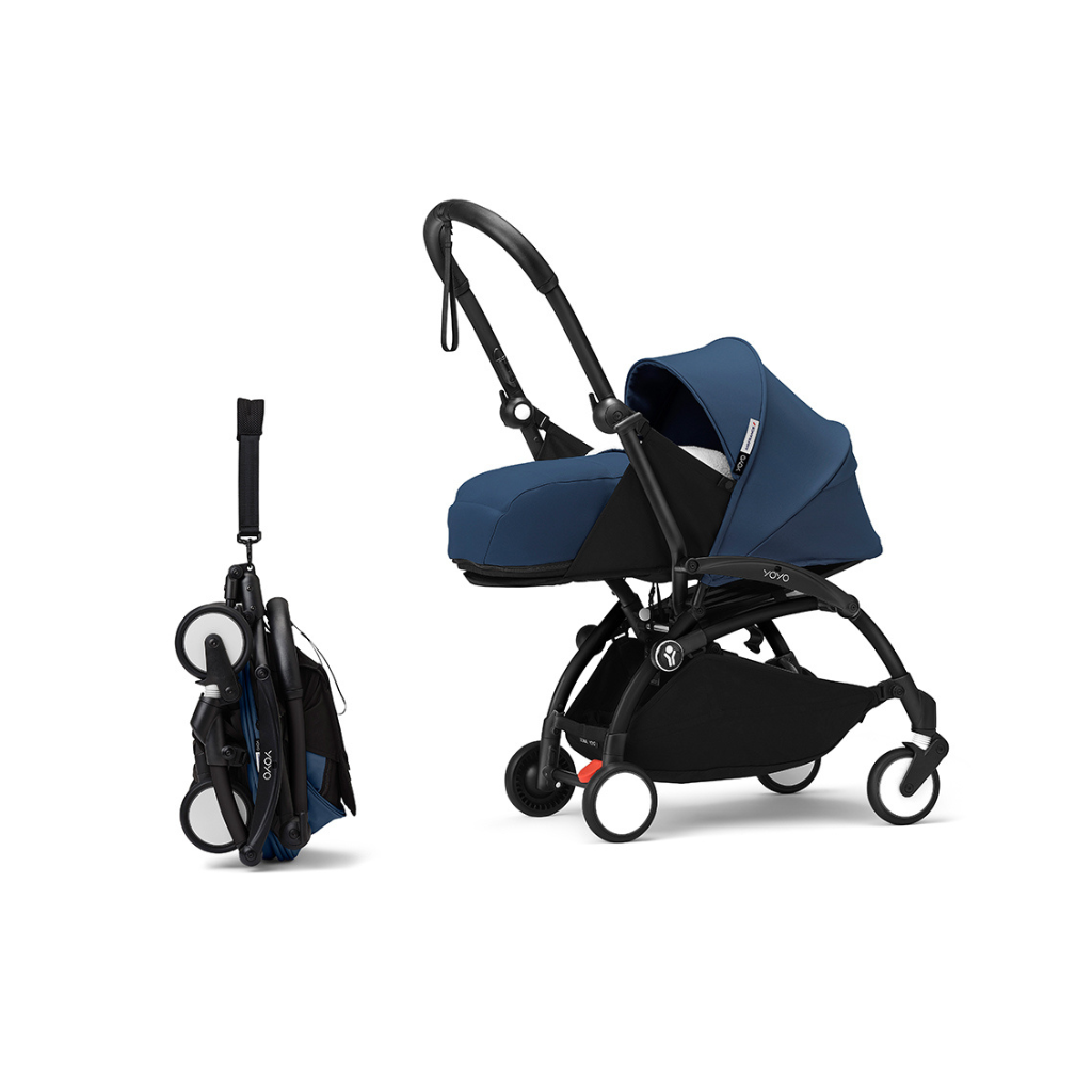 Stokke® Draagmand Newborn pack YOYO 0+ Air France Blue