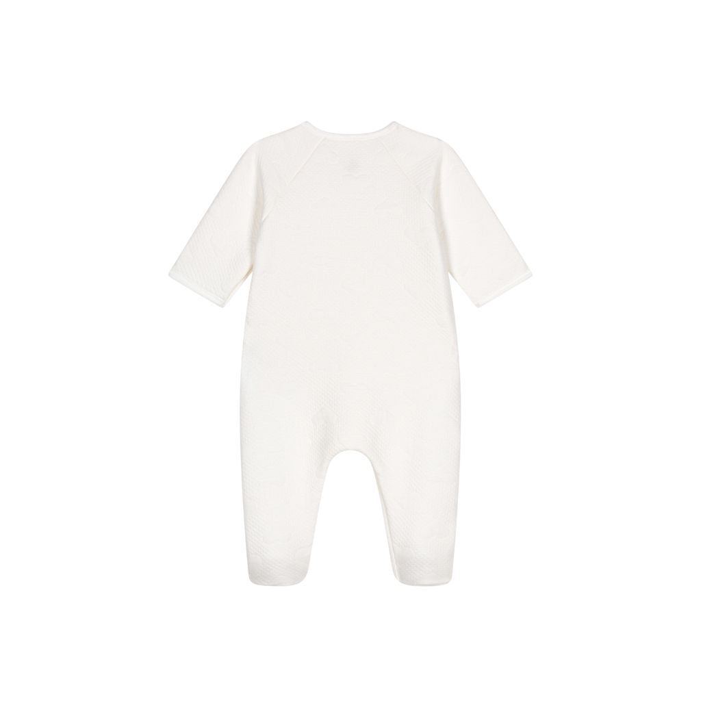 Petit Bateau Pyjama en tubic blanc