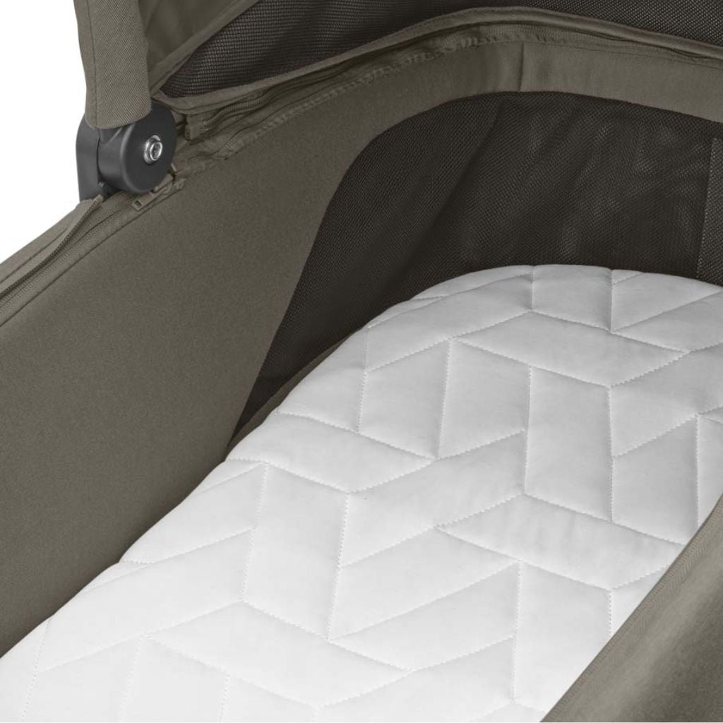 Maxi-Cosi Kinderwagen 5-in-1 Oxford Twillic Truffles + Sense draagmand + adapter + autostoel Pebble 360 pro 2 + basis Familyfix 360 Pro