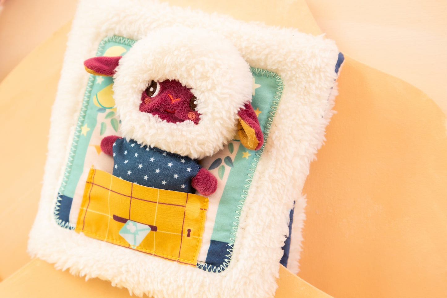 Lilliputiens Knuffelboekje "Slaap Zacht Yvon"