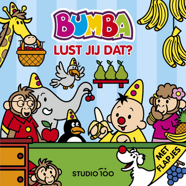 Bumba Livre en carton avec volets - Tu aimes ça? Bumba NL