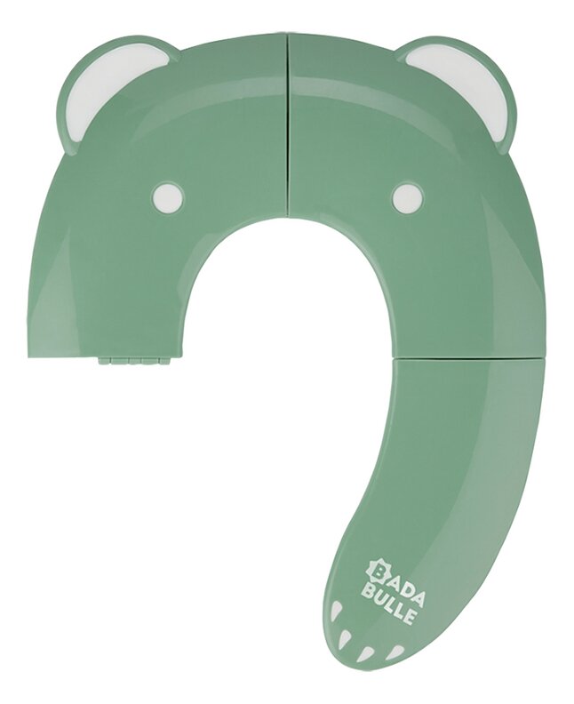 Badabulle Réducteur de WC pliable vert