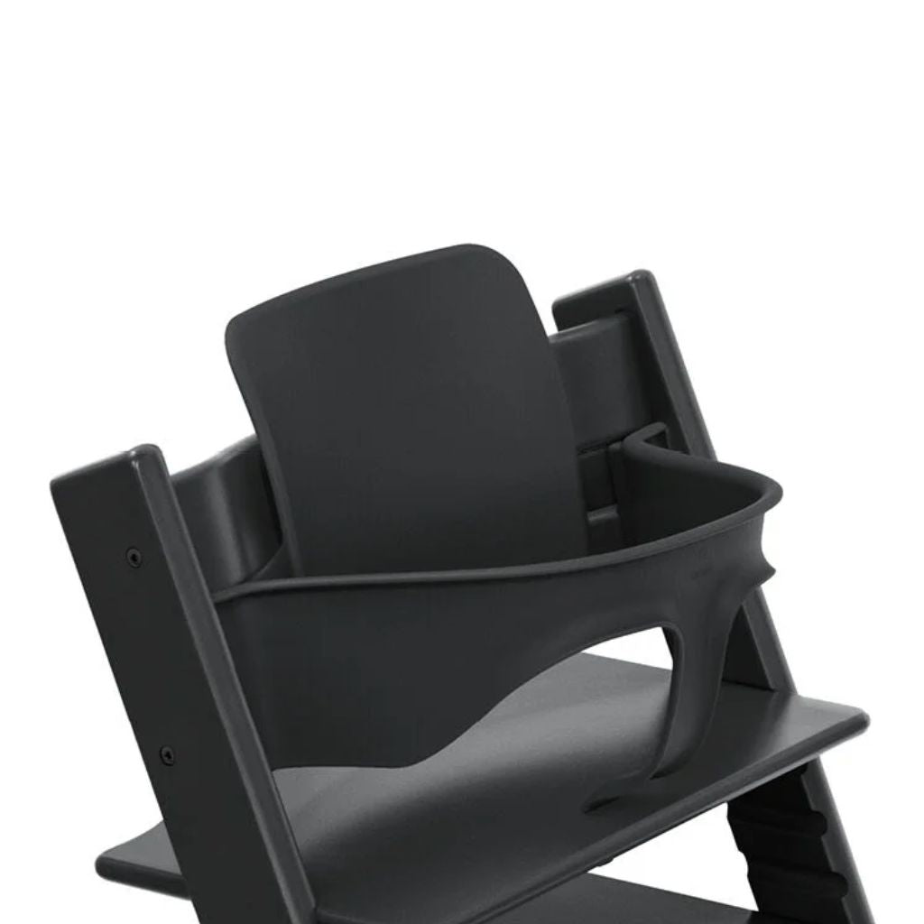 Stokke® Eetstoel Tripp Trapp® + Newborn Set + Baby set² zwart